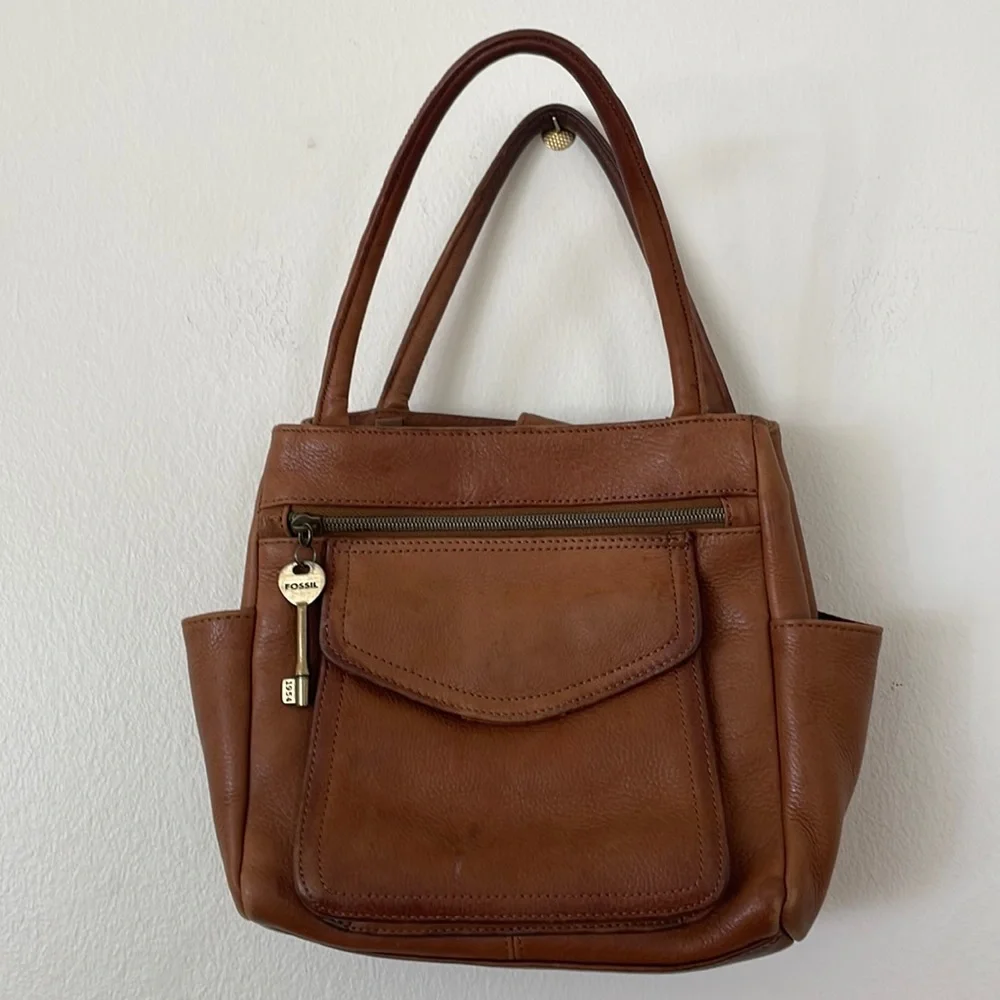Fossil brown handbag - Picture 1 of 6